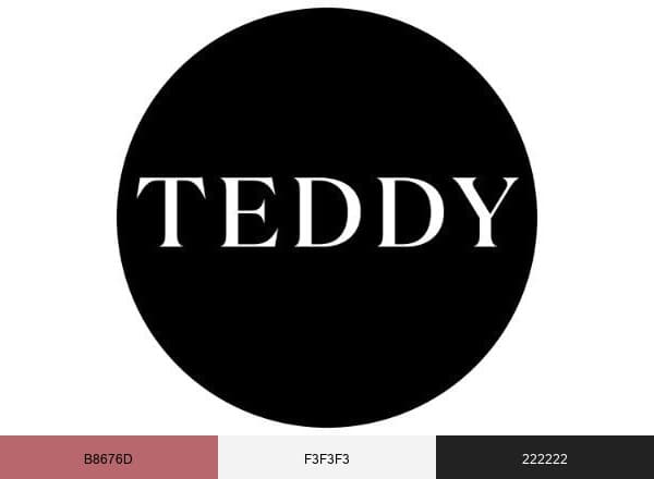Teddy Baldassarre brand color palette