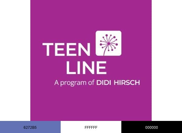 Teen Line brand color palette