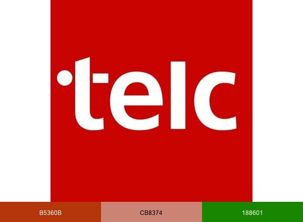 Telc brand color palette