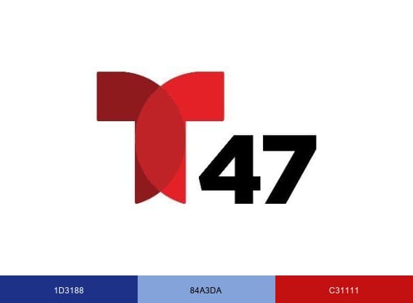 Telemundo 47 brand color palette