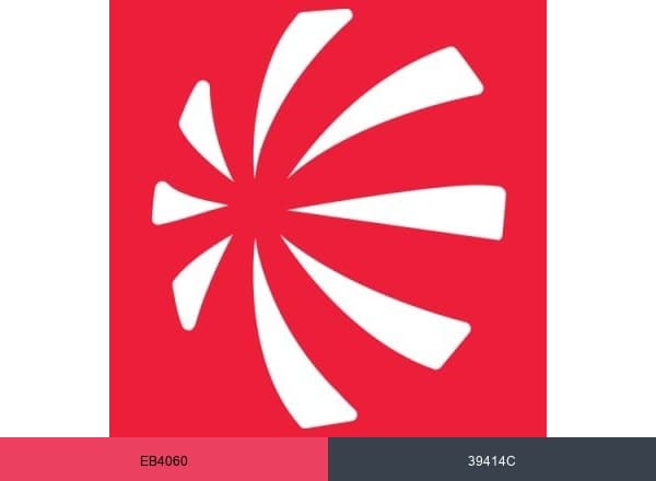 Telespazio brand color palette