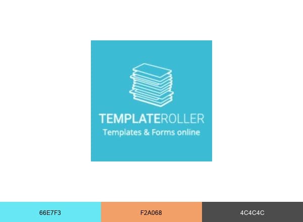 TemplateRoller brand color palette