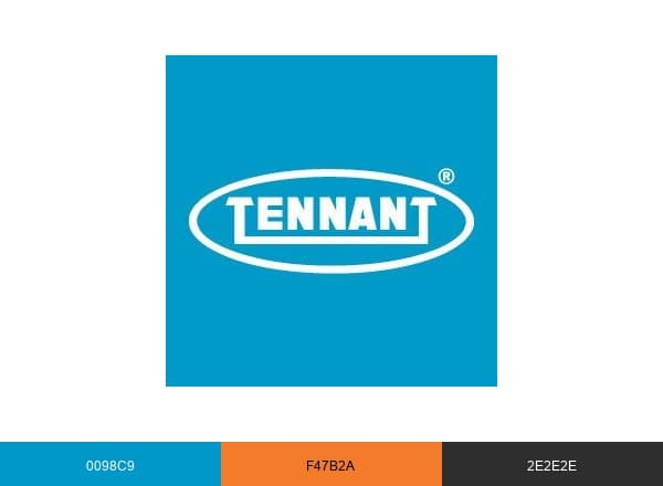 Tennant Company brand color palette