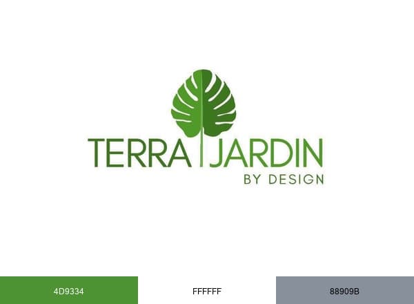 TerraJardin brand color palette