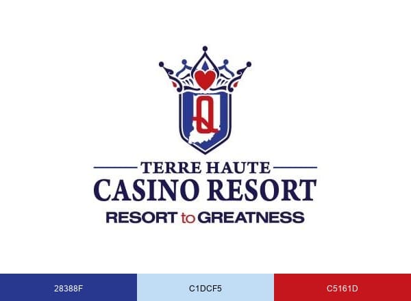 Terre Haute Casino Resort brand color palette