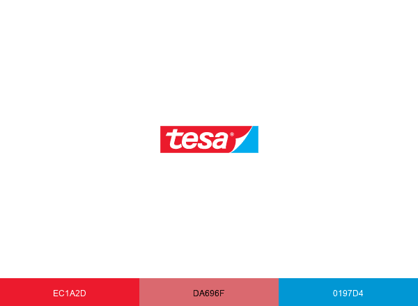 Tesa brand color palette