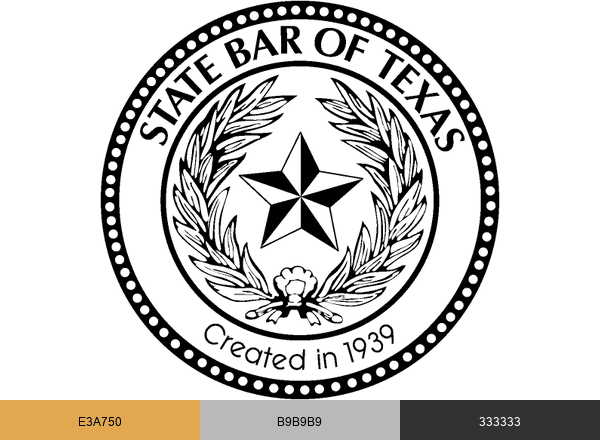 State Bar of Texas brand color palette