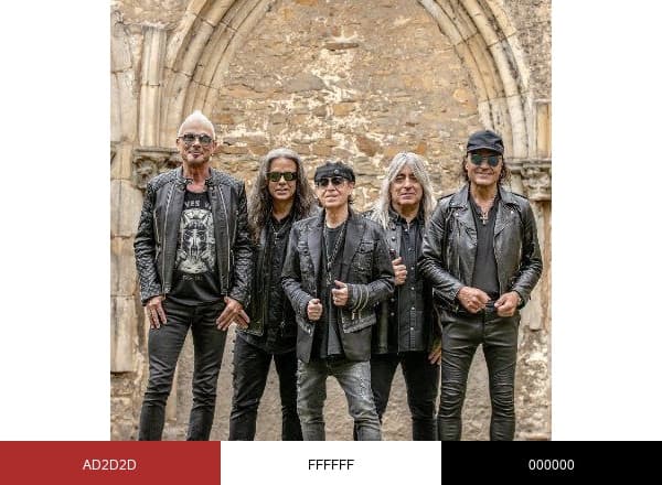 Scorpions brand color palette