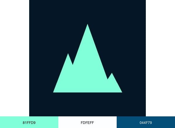 Trackr brand color palette