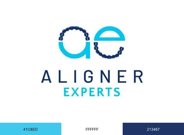 Aligner Experts brand color palette