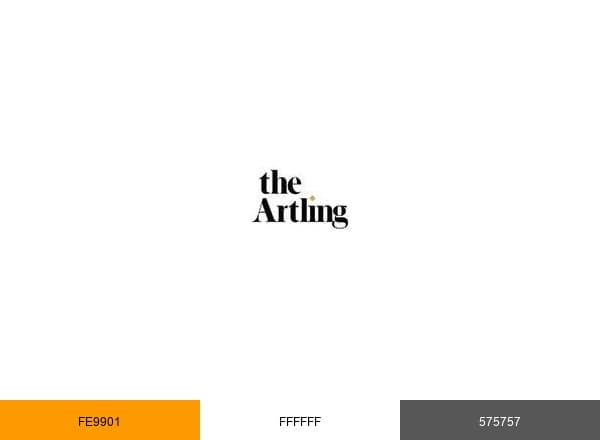 The Artling brand color palette