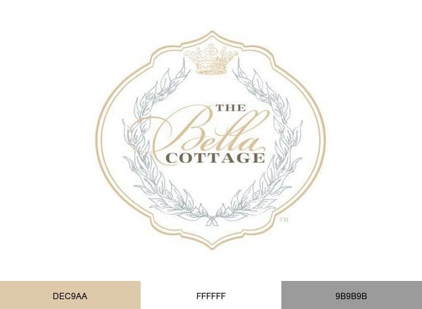 The Bella Cottage brand color palette