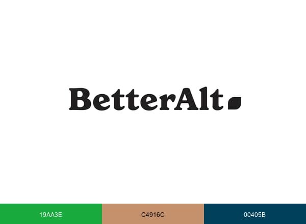 Better Alt brand color palette