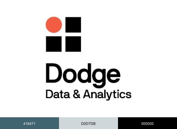 Dodge Data & Analytics brand color palette