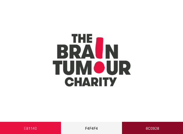 The Brain Tumour Charity brand color palette