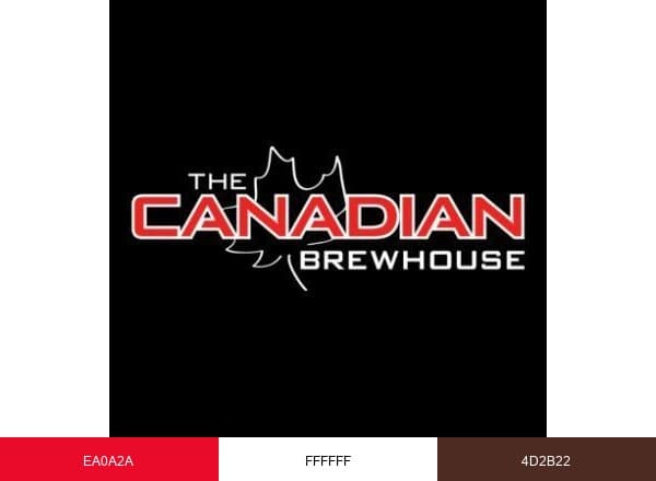 The Canadian Brewhouse brand color palette