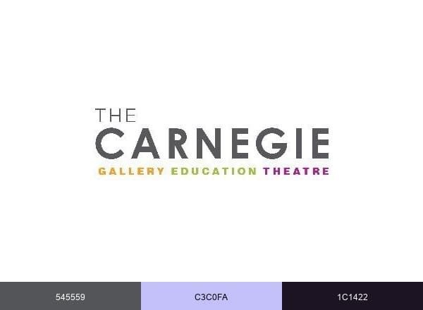 The Carnegie brand color palette
