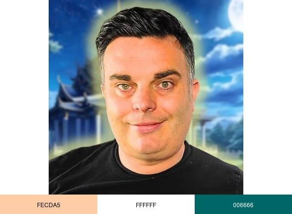 THE DAILY MEDITATION brand color palette