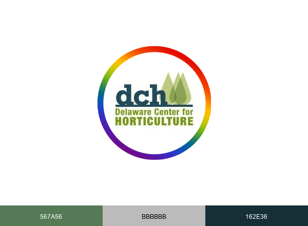Delaware Center for Horticulture brand color palette