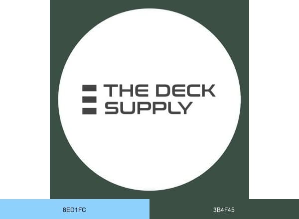 The Deck Supply brand color palette