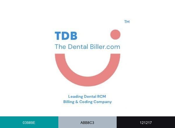The Dental Biller⭕️ brand color palette