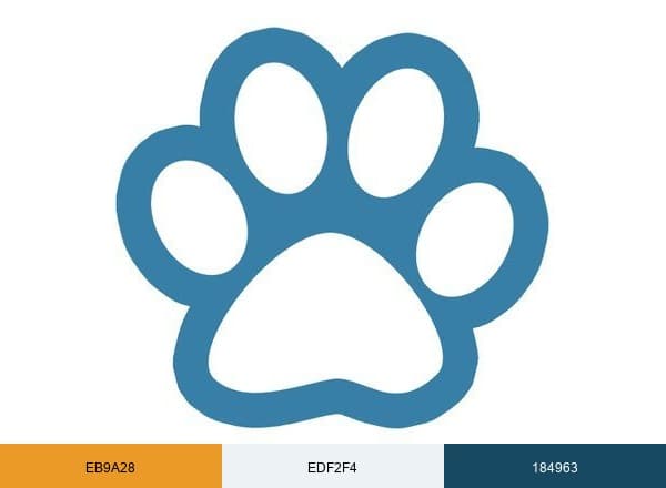 The Dog Clinic brand color palette
