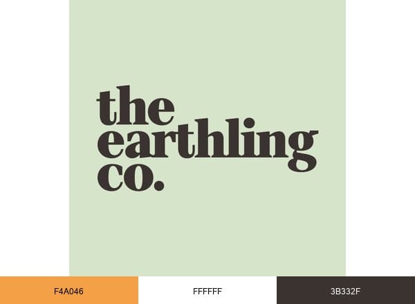 The Earthling Co. brand color palette