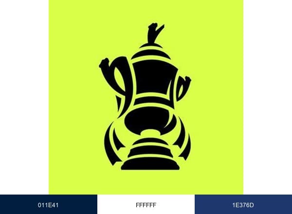Adobe Women's FA Cup brand color palette