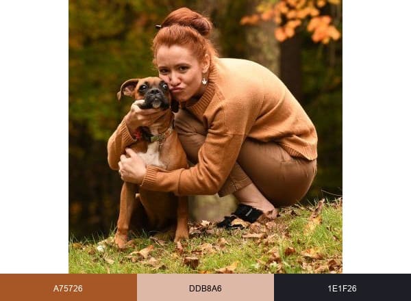 Sarah-Jean Ballard brand color palette