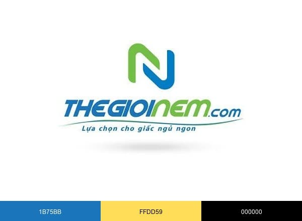Thế Giới Nệm brand color palette