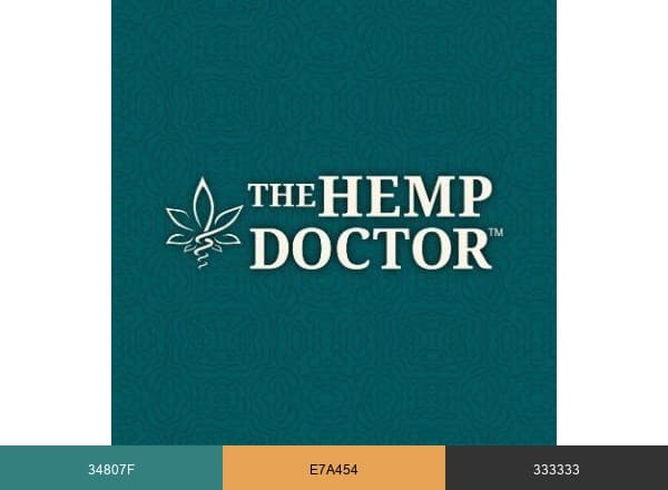 TheHempDoctor brand color palette