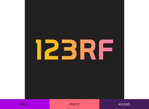 TheHungryJPEG™ brand color palette