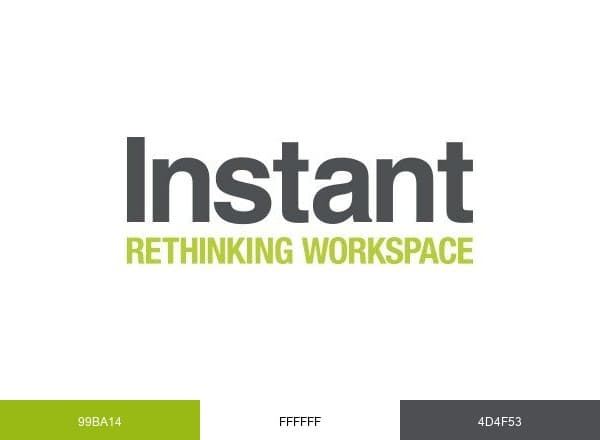 The Instant Group brand color palette