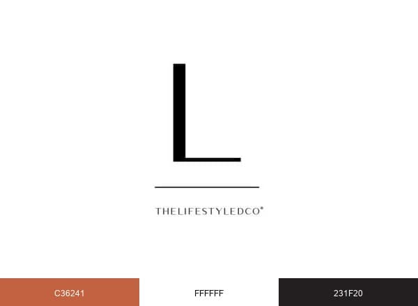 Thelifestyledco brand color palette