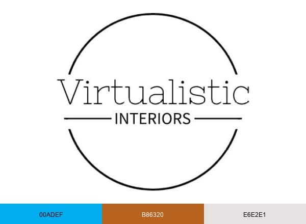 Virtualistic Interiors brand color palette