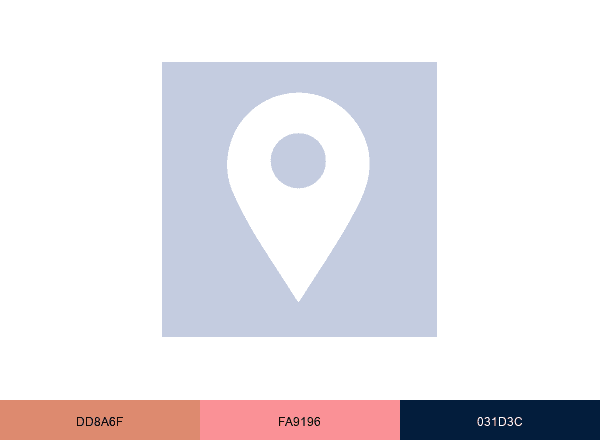 The Manhattan Dentist brand color palette