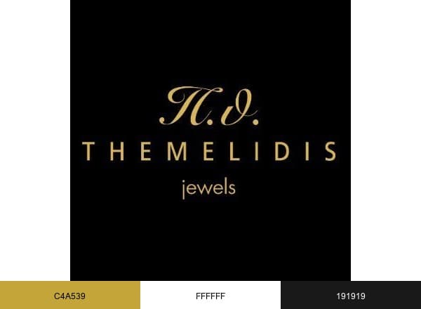 Themelidis Jewels brand color palette