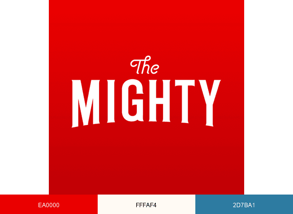 The Mighty brand color palette