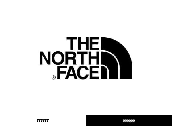 The North Face® brand color palette
