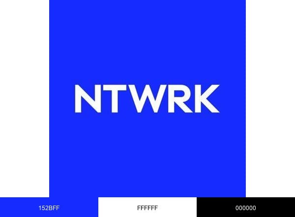 NTWRK brand color palette