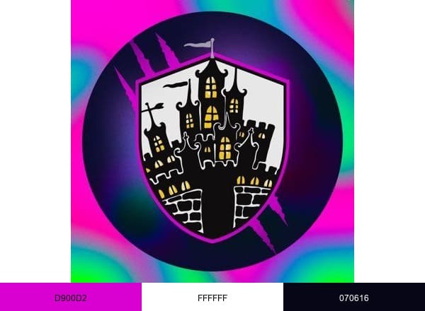 The Old Castle Defense 🟣 brand color palette