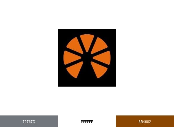 Club Orange brand color palette