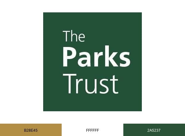 The Parks Trust brand color palette