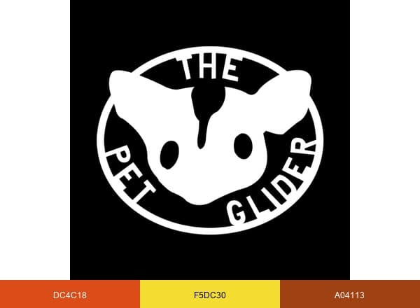 The Pet Glider brand color palette
