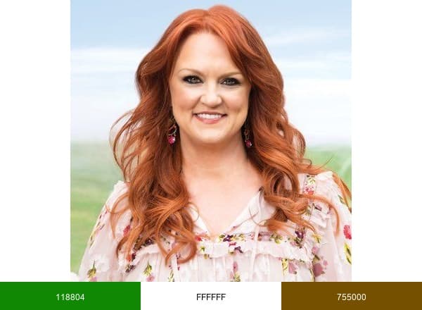 Ree Drummond brand color palette