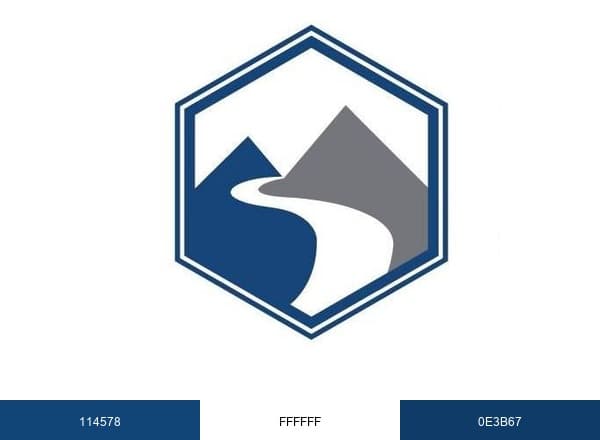 Point of the Mountain Chamber brand color palette