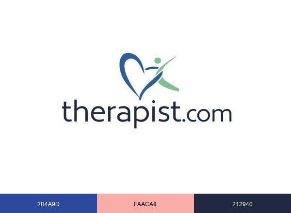 Therapist.Com brand color palette