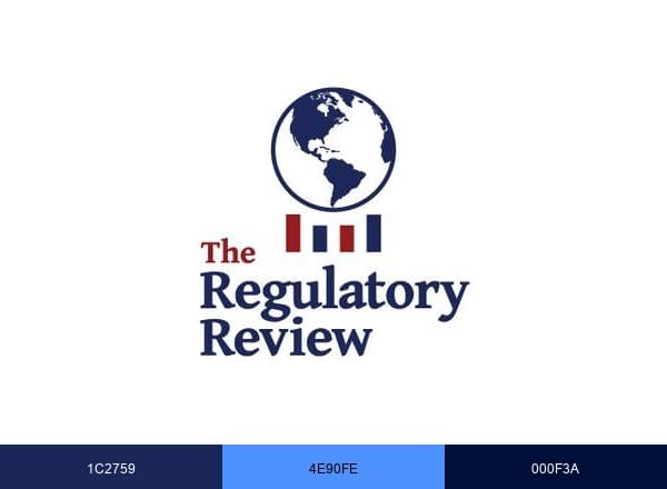 The Regulatory Review brand color palette