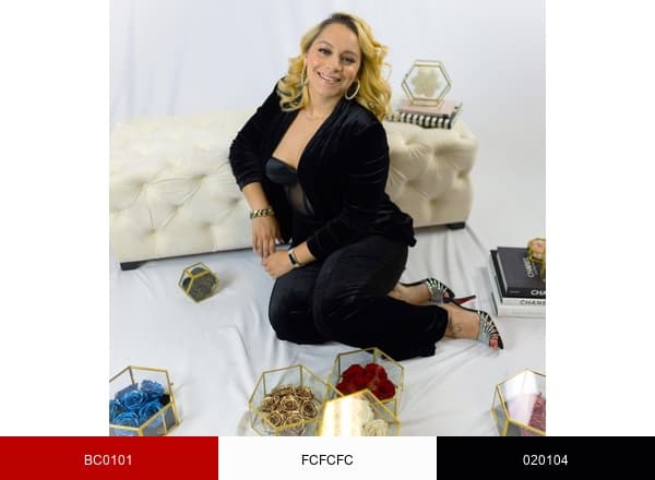 – The Rose Maven brand color palette