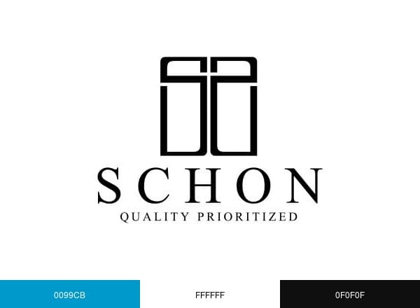 Schon Doorways brand color palette